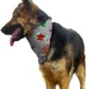 Dark Gray Christmas theme bandanas by Petzico