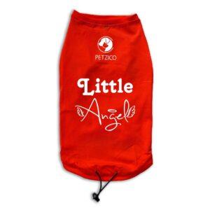 Little Angel Dog Tshirt by PetZico - Red