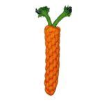Orange Carrot Rope Dog Toy - PetZico